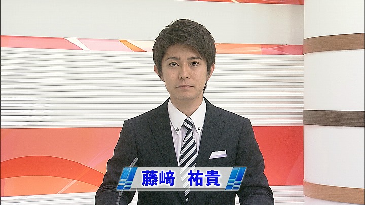 UMKテレビ宮崎のアナウンサー、藤﨑祐貴アナ