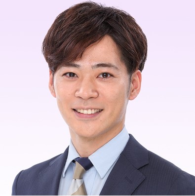 MMTミヤギテレビのアナウンサー、松原稜典アナのプロフィール画像