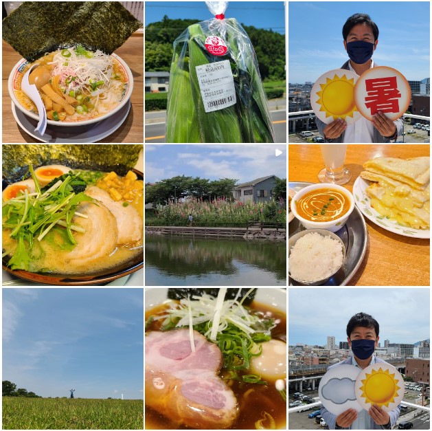 外食が多いオフィス気象キャスター所属の気象予報士、渡部圭吾さん