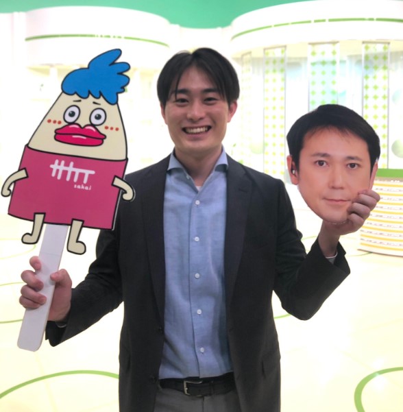RAB青森放送のアナウンサー、板橋優磨アナ