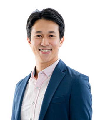 RKK熊本放送のアナウンサー、田名網俊一アナのプロフィール画像