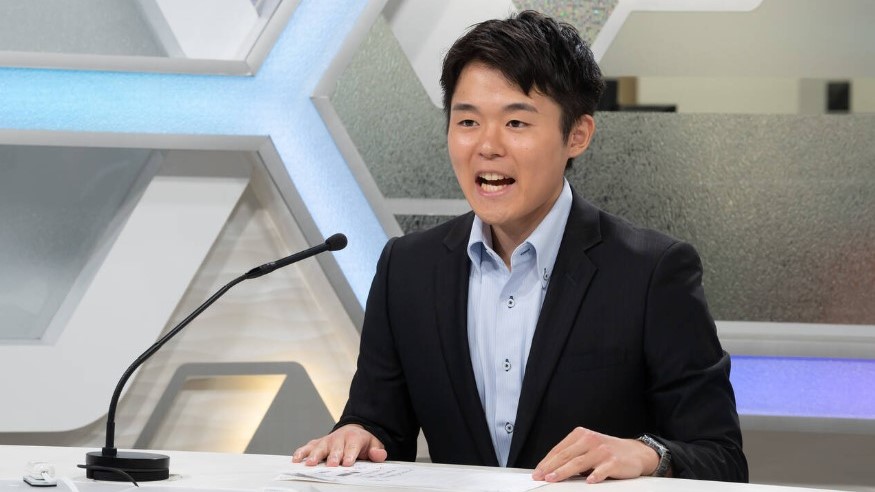 読売テレビのアナウンサー、渡邊幹也アナのアイキャッチ