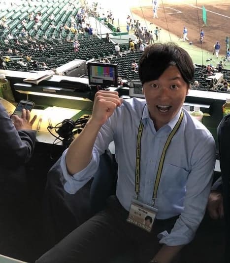 MBS毎日放送の男性アナウンサー、金山泉(かなやまいずみ)アナ。