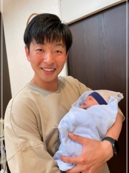 立会出産の大瀬良大地