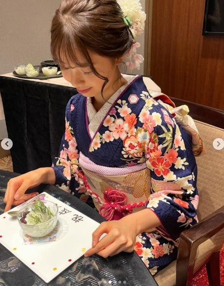 成人式を迎えた長女のYUMEさん